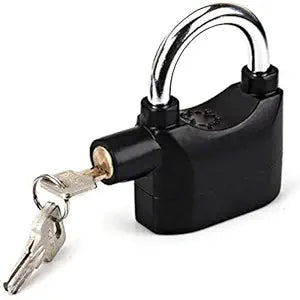Anti-theft Security Padlock Waterproof Siren Alarm Safety Lock