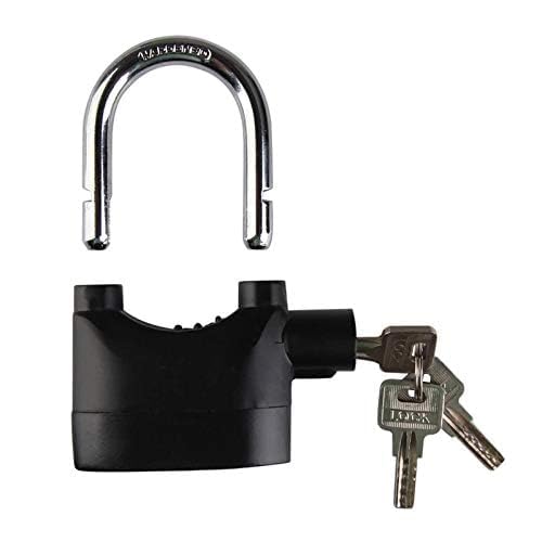 Anti-theft Security Padlock Waterproof Siren Alarm Safety Lock