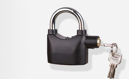 Anti-theft Security Padlock Waterproof Siren Alarm Safety Lock
