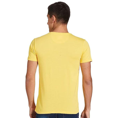 Men's Solid Regular Fit T-Shirt