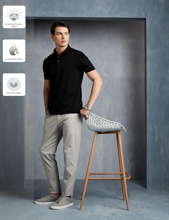 Men's Super Soft Classic Polo T-Shirt: Regular Fit