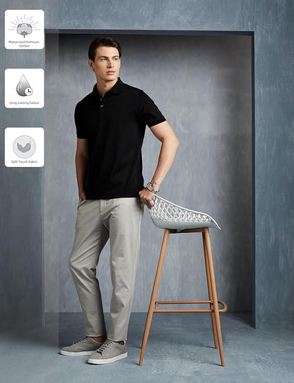Men's Super Soft Classic Polo T-Shirt: Regular Fit
